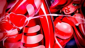 Reiq Flaunts Luscious Curves in Steamy Jiggly Anime HMV Encounter