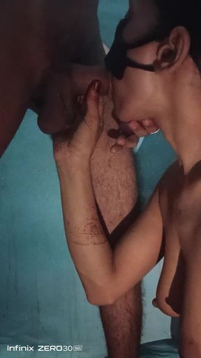 Best bhabi suck and eat cum