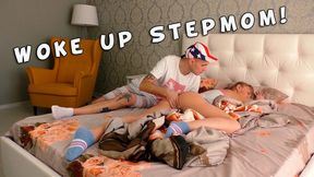 Stepmom woke up from the stepson's big dick Family therapy
