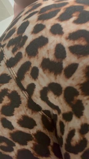 Cheetah print leopard skin bikini