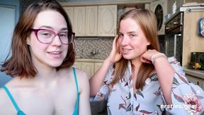Anca Goes Down on Her Blonde Friend