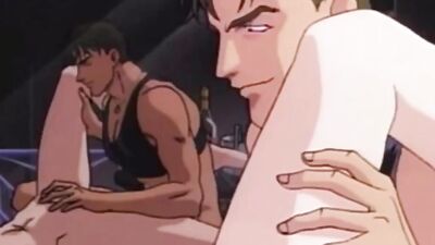 Young business suite clad submissive gets dominated by his colleagues in animated hentai porn