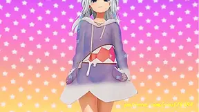 Guras Alluring MMD Performance – Steamy HoloLive Fantasy Unleashed