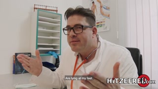 HITZEFREI Dr Lust at it again with petite Coco Kiss