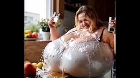 Bouncy German BBW size 3 (AI genearated)