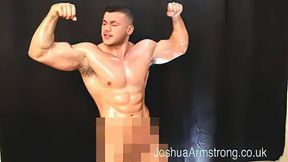 Oily shredded muscle hunk