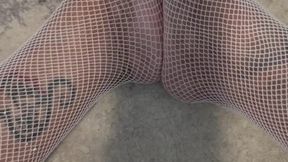 Fishnet in the white