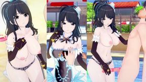 【エロゲーコイカツ！】アイドルマスター 風野灯織3DCG巨乳アニメ動画[Hentai Game Koikatsu!sunshine Idol Master Hiori Kazano Epsilon]