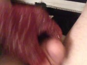 Sitting on My Toilet w/No Underwear On; No Cum/No Masturbation