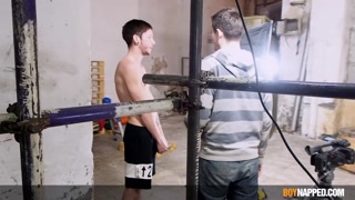 Submissive Alex Knight anal fucked by dominant Sean Taylor