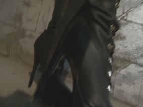 Worship My Boots, Earn the Right to Lick Your Cum off the Soles