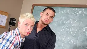 Toes Curl as Kyle Richards Luke Milan Fuck Tight Twink Ass – Hot Interracial Sex