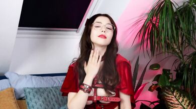 Little Red fingering and playing with her pussy