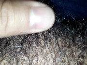 ASMR Scratching hairy pubes (headphones on) 2