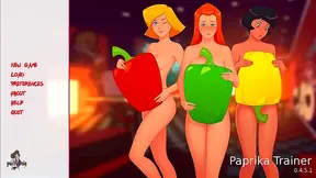 Blonde & Redhead College Girls Guide You Through Totally Spies Porn Game