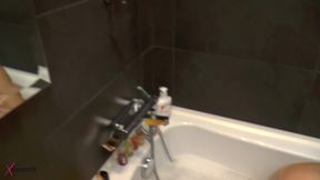 xdreamstv - jasmine rouge - relaxing bath with handjob pleasure