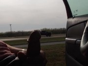 Rest area JO session very risky