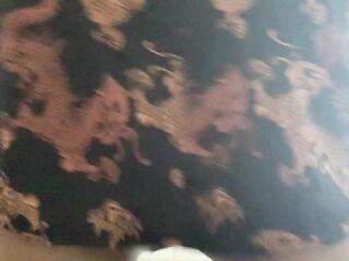 big beautiful woman Black shows off her belt, shakes her booty, and thongs up❤️