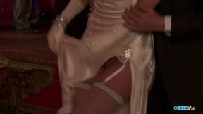 Nothing makes these babes happier than fucking in group sex