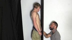 Shawn Drained At The Gloryhole