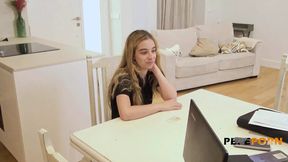 Sexy 18yo Irina Love makes her porn debut