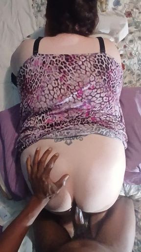 POV Me Fucking Her From the Back Big White Booty