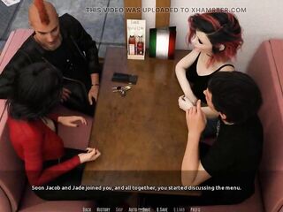 Become a emo star: two hot angels and two guys in pizzeria ep 51