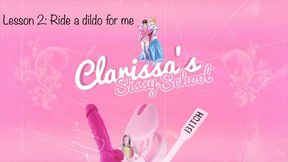 Clarissa's Sissy School - Lesson 2: Ride a Dildo