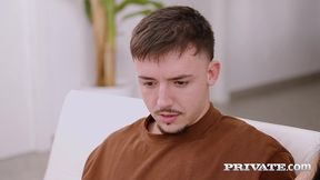 kore fox starts a threesome with her step-brother and best friend
