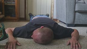 Chrissy head and hand trample in new boots