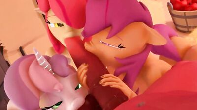 Get ready to cum hard as these curvy futa babes get plowed in a cartoon hentai compilation