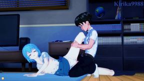 Rei rips Shinji's pants &mdash;  claiming