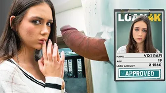 Hot brunette gets extra credit for hard office glory hole sex