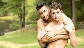 Ricky Roman & Taylor Reign - Wild Outdoor Flip Fuck – Cocky Boys Take Turns