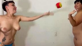 This pair of small breasts want milk from a good cock ???