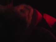 Flash my dick in dark masturbate