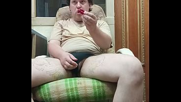 I almost lost my mind from this fire! Hardcore anal sex with Chili peppers in the ass! Hell is in my ass!