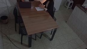 Secretary's ass gets fucked in the meeting room.