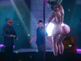 THICC Stripper With Large Melons And Booty Used By Customer (CG)