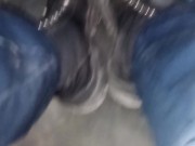 Cops Dirty boots tease (Subscribe faphouse)