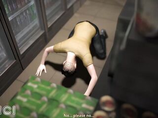 Breasty mother I'd like to fuck bangs 2 favourable dudes in her garden - CG Manga - OCICI