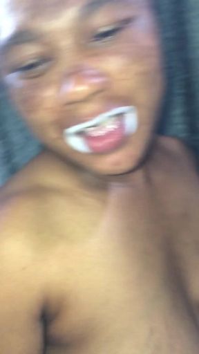 Stunning moment from &quot;Dominican woman showering while being filmed&quot;