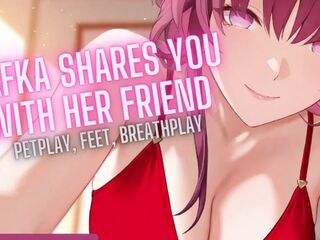 Futa Kafka shares you with her friend - Futa, Feet, Breathplay and more - NovaJoi