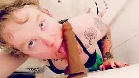 Slutty Horny Wet Ftm Masturbates With Vibrator Then Sucks Your Bbc Pov