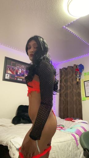 Hot Indian Fem Boy Crossdresser Sissy