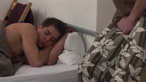 Exclusive video Bareback: Trio of horny guys suck each other's hot wet cock