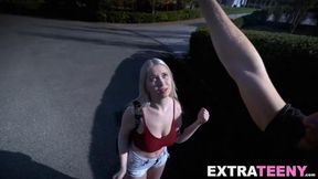 Tiny Vixen Roxy Risingstar Devoured In&#x70ED;&#x70C8; Pounding After Oral&#x1F61C; Passion