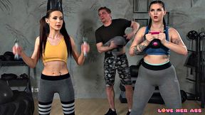 Fit petite takes a thick cock