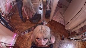 Look At My Cute Whale Tail while I Suck Dick!