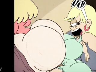 Rita is anally permeated by Leni's jock